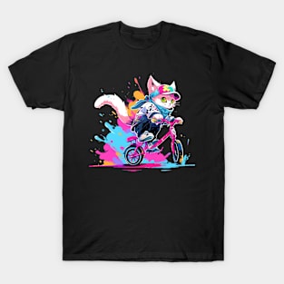 cat bike T-Shirt